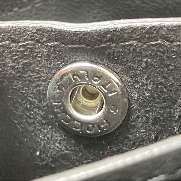 Celine black nappa suede leather trio zip pouch clutch vintage rare dustbag - Picture 8 of 9